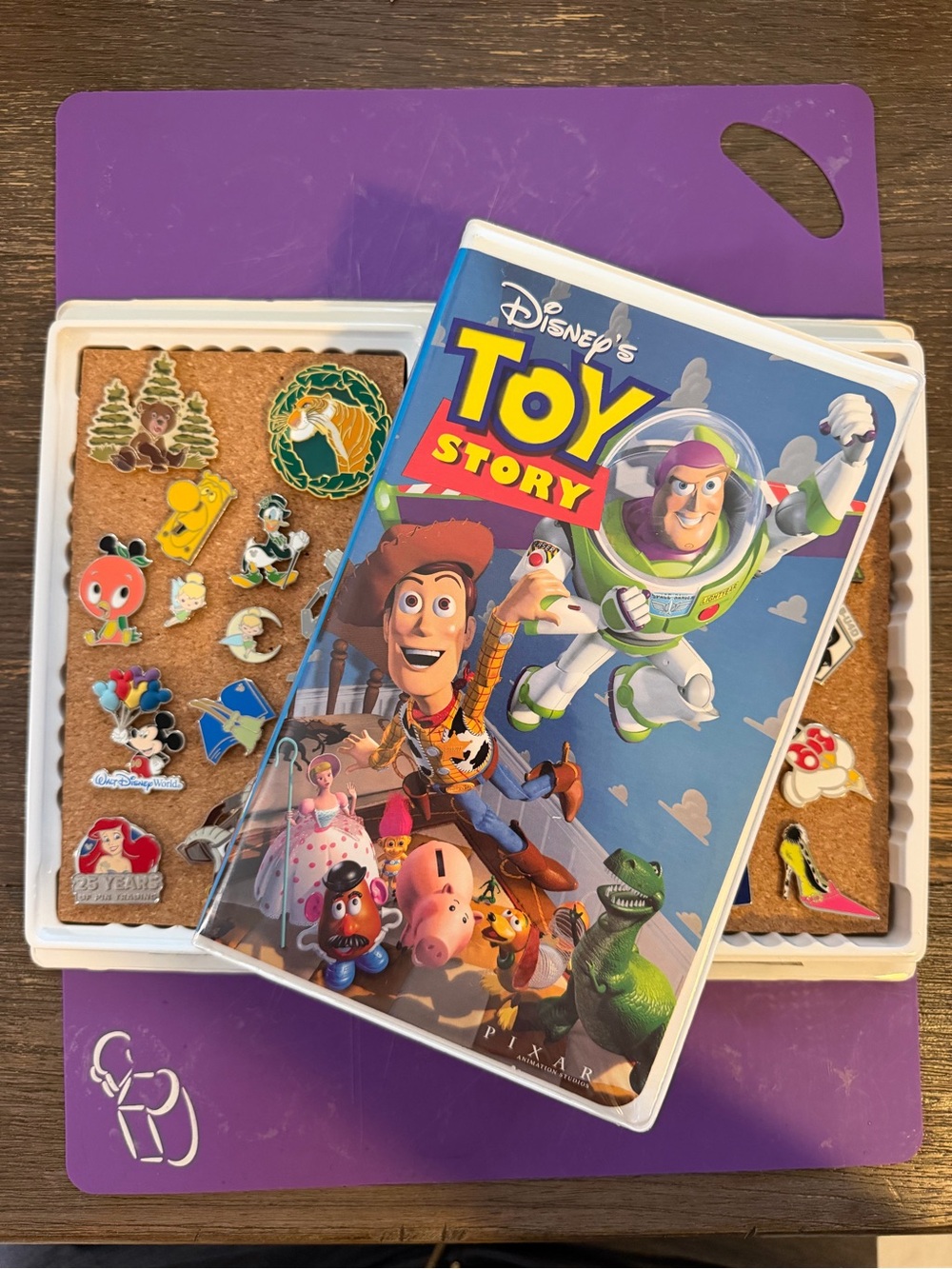 Disney Toy Story DVD Case with Colorful Character Cover